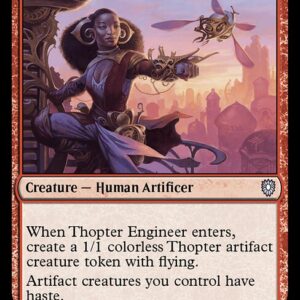 Bloomburrow Commander - 204 - Thopter Engineer - Uncommon - R - Non-foil (Front)