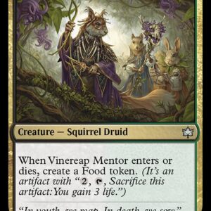 Bloomburrow - 238 - Vinereap Mentor - Uncommon - BG - Non-foil (Front)
