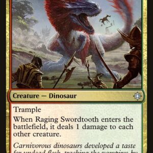 The List - XLN-226 - Raging Swordtooth - Uncommon - RG - Non-foil (Front)