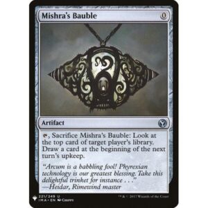 The List - IMA-221 - Mishra's Bauble - Uncommon - C - Non-foil (Front)