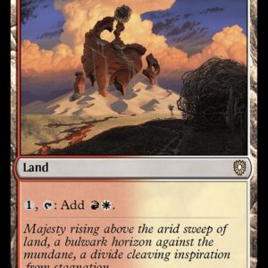 Bloomburrow Commander - 336 - Sunscorched Divide - Rare - C - Non-foil (Front)