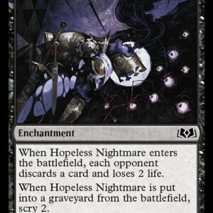 Wilds of Eldraine - 95 - Hopeless Nightmare - Common - B - Non-foil (Front)