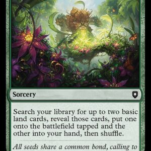 Bloomburrow Commander - 212 - Cultivate - Common - G - Non-foil (Front)