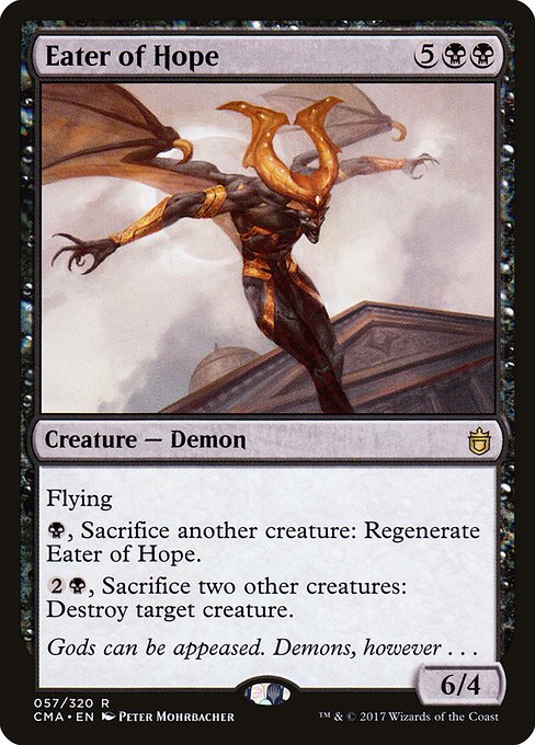 Commander Anthology - 57 - Eater of Hope - Rare - B - Non-foil (Front)
