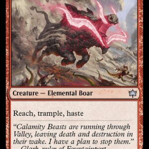 Bloomburrow - 146 - Quaketusk Boar - Uncommon - R - Non-foil (Front)