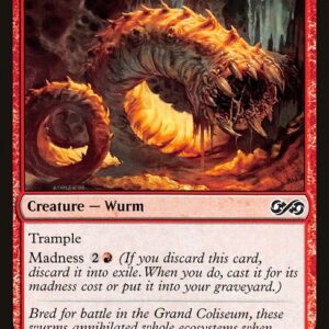 The List - UMA-144 - Reckless Wurm - Common - R - Non-foil (Front)