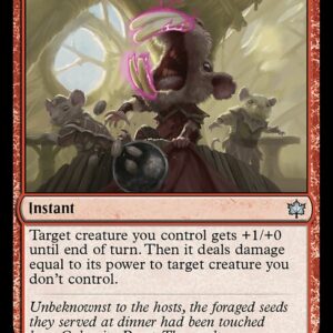 Bloomburrow - 147 - Rabid Gnaw - Uncommon - R - Non-foil (Front)