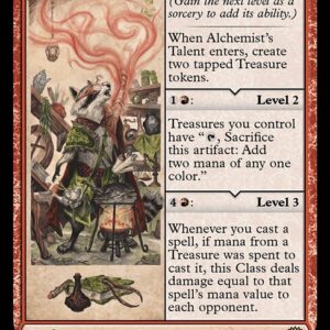 Bloomburrow Commander - 22 - Alchemist's Talent - Rare - R - Non-foil (Front)