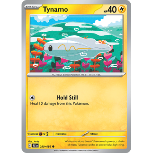 Black Bolt - 030/086 - Tynamo - Reverse Holo