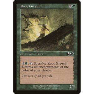 Planeshift - 91 - Root Greevil - Common - G - Foil (Front)