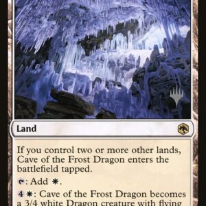 Adventures in the Forgotten Realms Promos - 253p - Cave of the Frost Dragon - Rare - C - Non-foil - Promo (Front)