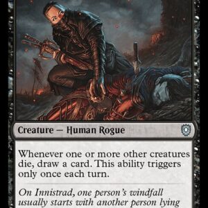 Bloomburrow Commander - 183 - Morbid Opportunist - Uncommon - B - Non-foil (Front)