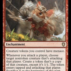 Bloomburrow Commander - 24 - Echoing Assault - Rare - R - Non-foil (Front)