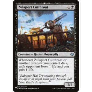 The List - GNT-36 - Zulaport Cutthroat - Uncommon - B - Non-foil (Front)