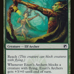 Scars of Mirrodin - 120 - Ezuri's Archers - Common - G - Non-foil (Front)