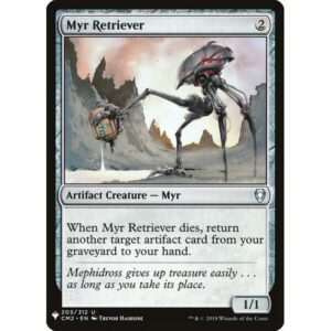 The List - CM2-203 - Myr Retriever - Uncommon - C - Non-foil (Front)