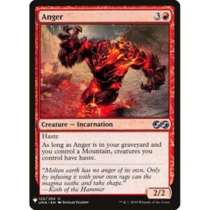 The List - UMA-122 - Anger - Uncommon - R - Non-foil (Front)