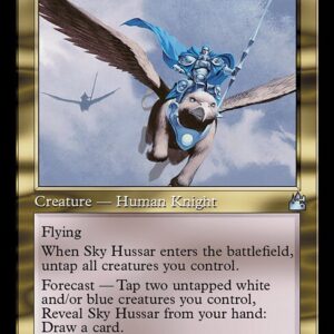 Ravnica Remastered - 382 - Sky Hussar - Uncommon - WU - Non-foil (Front)