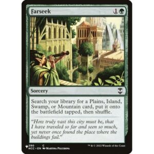 The List - NCC-290 - Farseek - Common - G - Non-foil (Front)