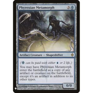 The List - NPH-42 - Phyrexian Metamorph - Rare - U - Non-foil (Front)