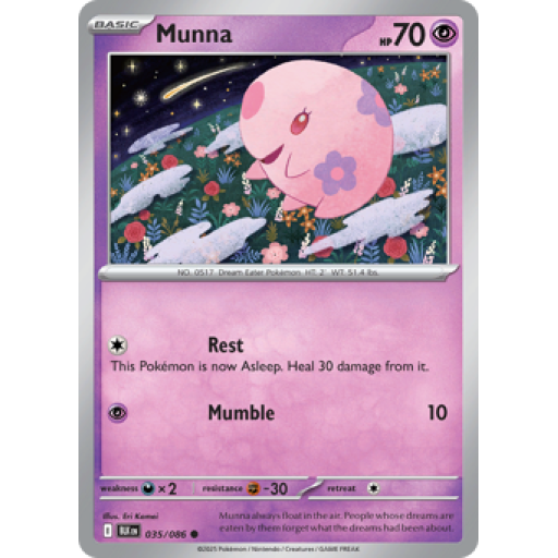 Black Bolt - 035/086 - Munna - Reverse Holo
