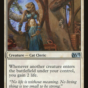 Magic 2013 - 19 - Healer of the Pride - Uncommon - W - Non-foil (Front)