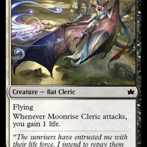 Bloomburrow - 226 - Moonrise Cleric - Common - WB - Non-foil (Front)
