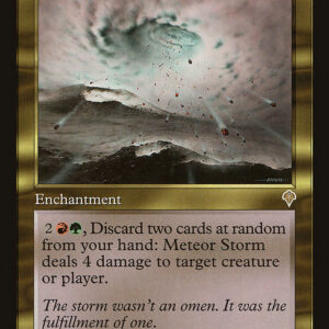 Invasion - 256 - Meteor Storm - Rare - RG - Non-foil (Front)