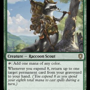 Bloomburrow Commander - 35 - Trailtracker Scout - Rare - G - Non-foil (Front)