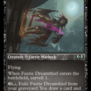 Wilds of Eldraine - 377 - Faerie Dreamthief - Uncommon - B - Foil (Front)