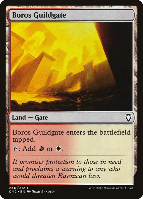 Commander Anthology Volume II - 240 - Boros Guildgate - Common - C - Non-foil (Front)