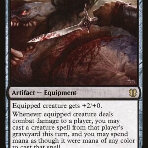 The List - ZNC-5 - Whispersteel Dagger - Rare - B - Non-foil (Front)