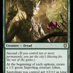 Bloomburrow Commander - 242 - Tendershoot Dryad - Rare - G - Non-foil (Front)