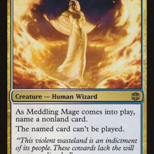 The List - ARB-8 - Meddling Mage - Rare - WU - Non-foil (Front)