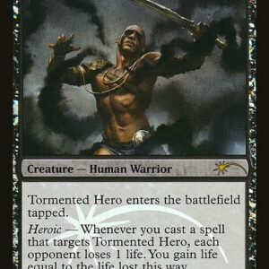 Friday Night Magic 2014 - 5 - Tormented Hero - Rare - B - Foil - Promo (Front)