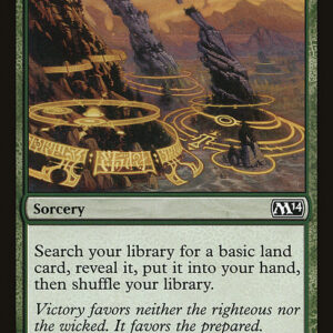 Magic 2014 - 183 - Lay of the Land - Common - G - Non-foil (Front)