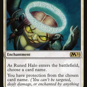 The List - M21-32 - Runed Halo - Rare - W - Non-foil (Front)