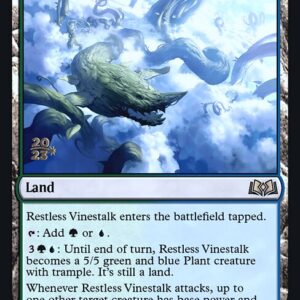 Wilds of Eldraine Promos - 261s - Restless Vinestalk - Rare - C - Foil - Datestamped Promo (Front)