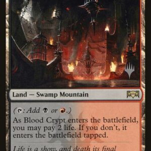 Ravnica Allegiance Promos - 245p - Blood Crypt - Rare - C - Foil - Promo (Front)