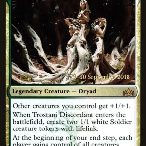 Guilds of Ravnica Promos - 208s - Trostani Discordant - Mythic - WG - Foil - Datestamped Promo (Front)