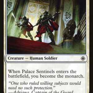 Conspiracy: Take the Crown - 19 - Palace Sentinels - Common - W - Non-foil (Front)