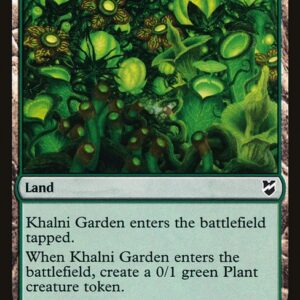 Commander 2018 - 262 - Khalni Garden - Common - C - Non-foil (Front)
