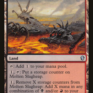 Commander 2013 - 306 - Molten Slagheap - Uncommon - C - Non-foil (Front)