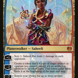 The List - KLD-186 - Saheeli Rai - Mythic - UR - Non-foil (Front)