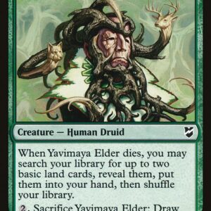 The List - C18-166 - Yavimaya Elder - Common - G - Non-foil (Front)