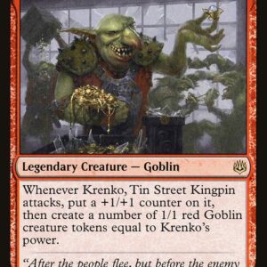 The List - WAR-137 - Krenko, Tin Street Kingpin - Rare - R - Non-foil (Front)