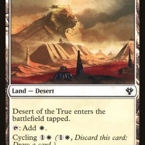 Commander 2020 - 268 - Desert of the True - Common - C - Non-foil (Front)