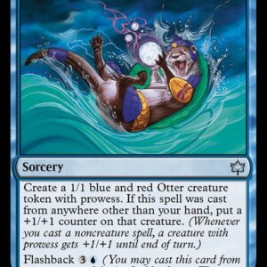 Bloomburrow - 63 - Otterball Antics - Uncommon - U - Foil (Front)