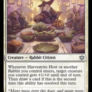 Bloomburrow - 15 - Harvestrite Host - Uncommon - W - Non-foil (Front)