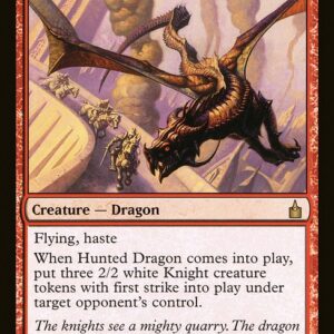 The List - RAV-131 - Hunted Dragon - Rare - R - Non-foil (Front)